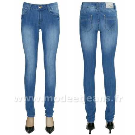 Jeans slim femme pas cher taille marque