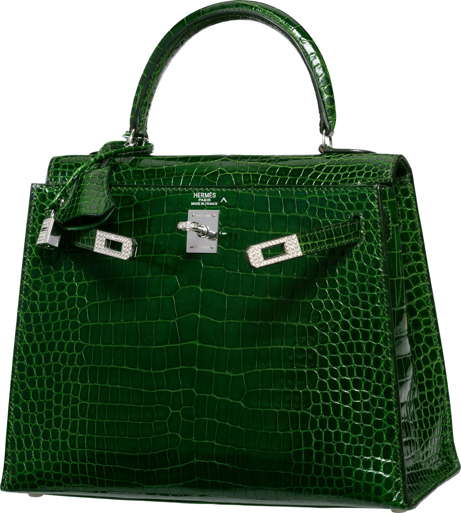 Chanel's diamond alligator bag
