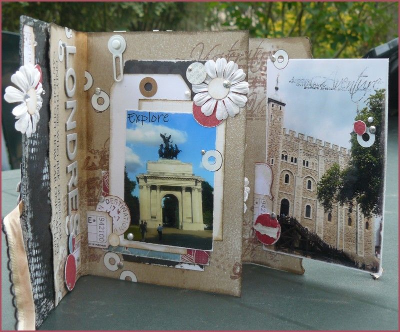 Minialbum Londres Discover Regard de Scrapeuse