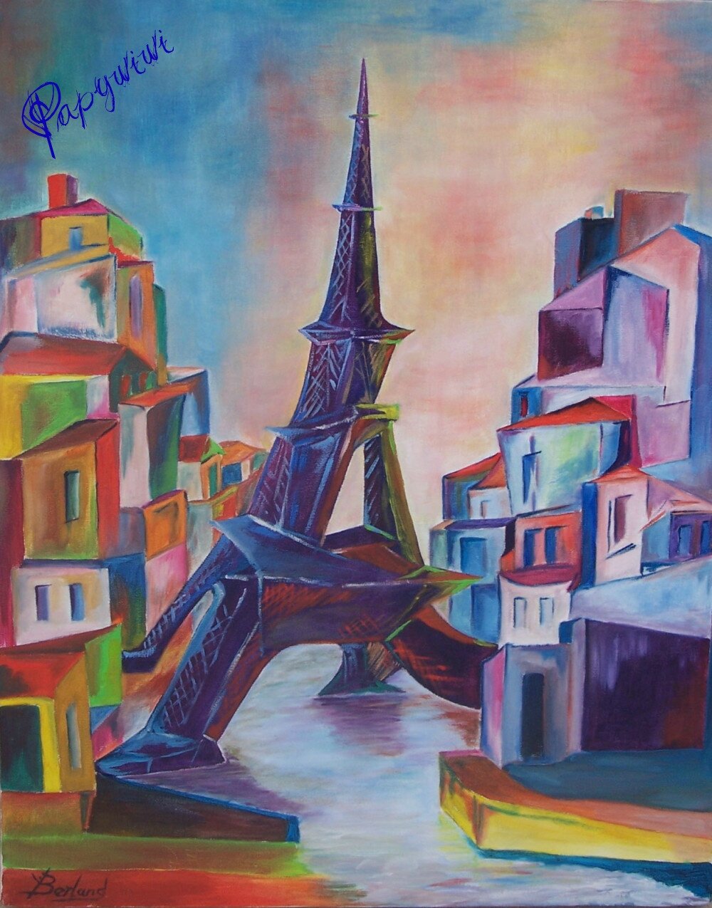 Découvrez la peinture abstraite de l'artiste peintre