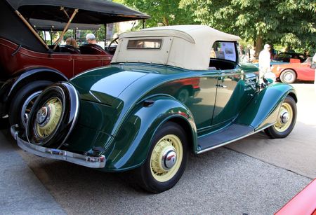 Chevrolet type DA master roadster de 1934 (34ème Internationales Oldtimer meeting de Baden-Baden) 02
