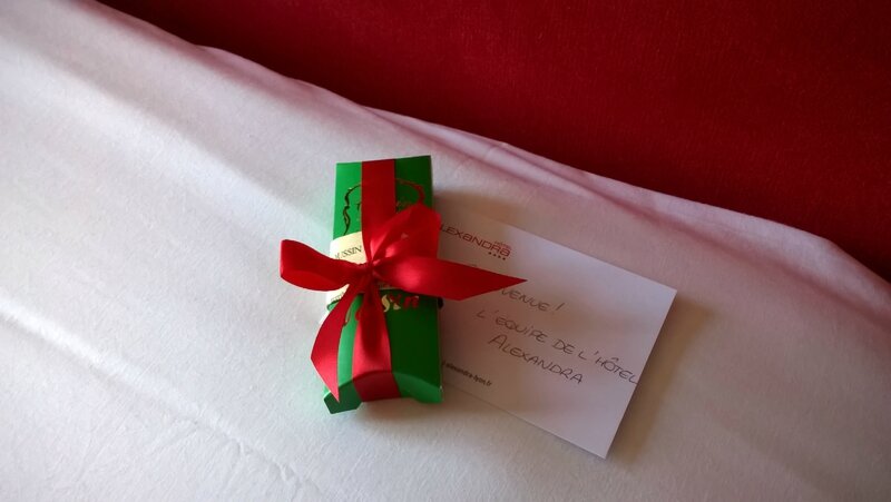 Petit cadeau surprise sur mon oreiller