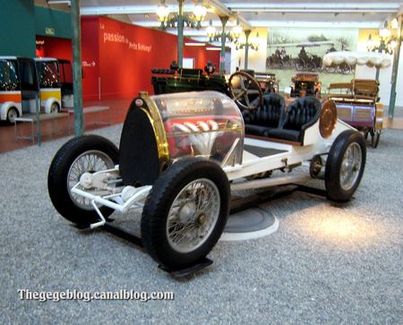 Bugatti type 16 biplace sport de 1912 (Cité de l'Automobile Collection Schlumpf à Mulhouse) 01
