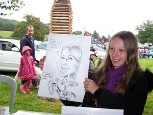 Caricature en direct BOURSIER