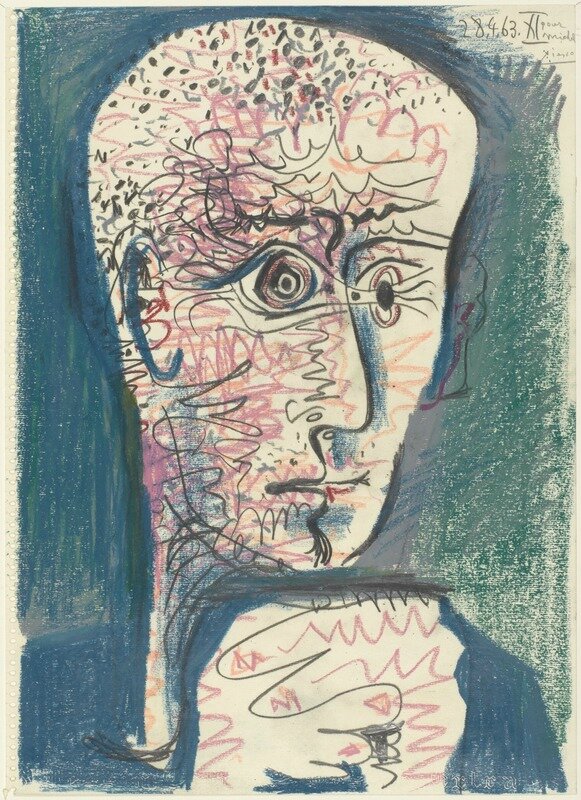 Pablo Picasso, Portrait de Michel Leiris, 1963