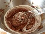 Bûche chocolat vanille sur croustillant praliné (38)