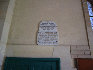 55250 - Vaubecourt - plaques eglise 2