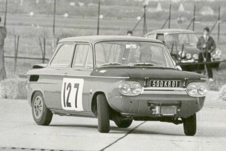 1968 - Circuit de Dijon (Base Aérienne de Longvic) (NSU TTS N° 127 - 500 KR 01) Yves Evrard 00