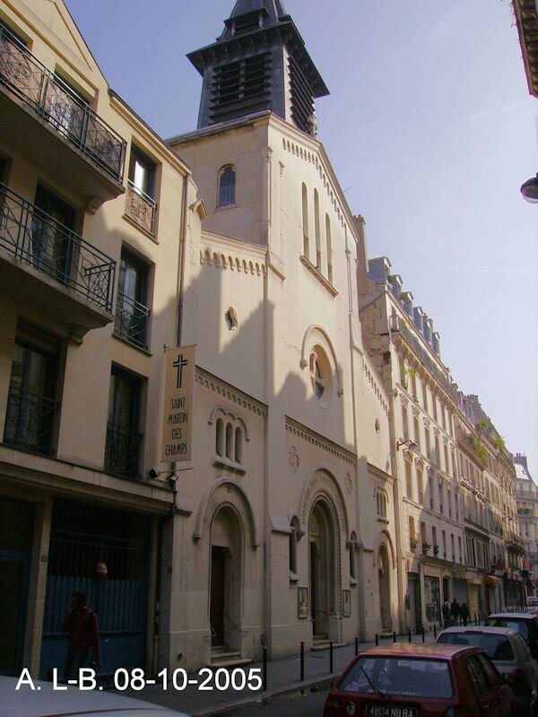 SaintMartindesChamps Eglises de Paris et d'ailleurs.