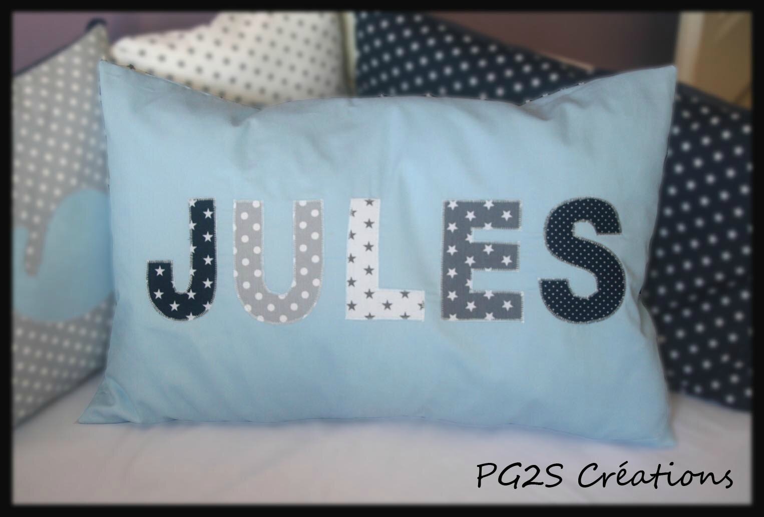 Une belle chambre grise, marine et blanche pour jules etoiles et ...