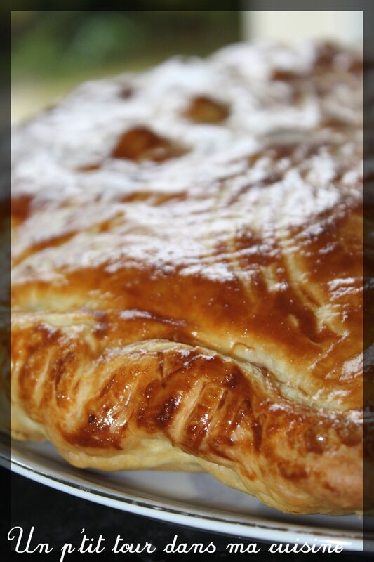 Galette rois pomme orange
