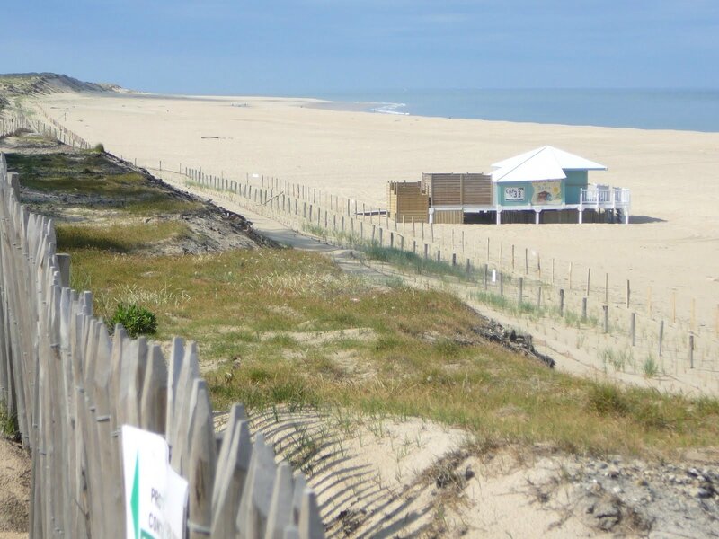 Photo-plage-baraque-biscarrosse-plage