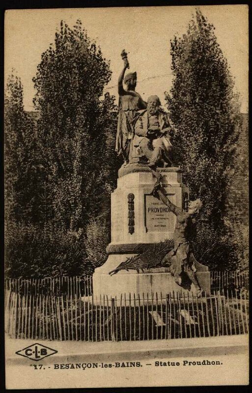 statue Proudhon