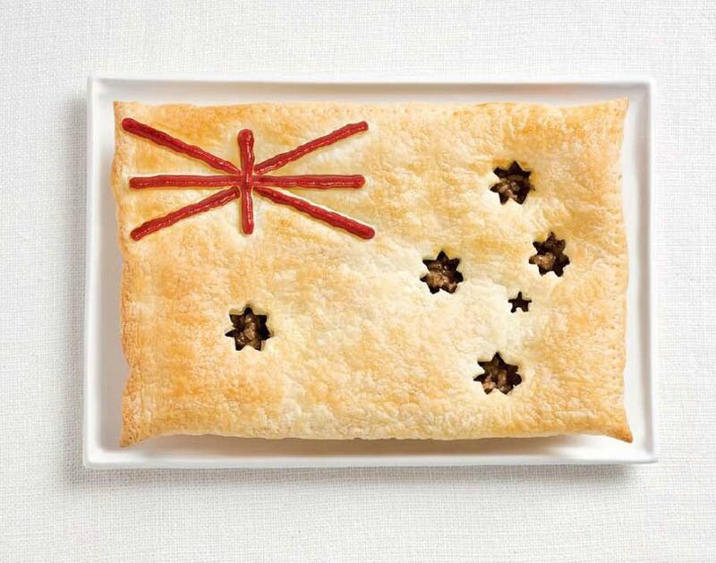 australia-flag-made-from-food