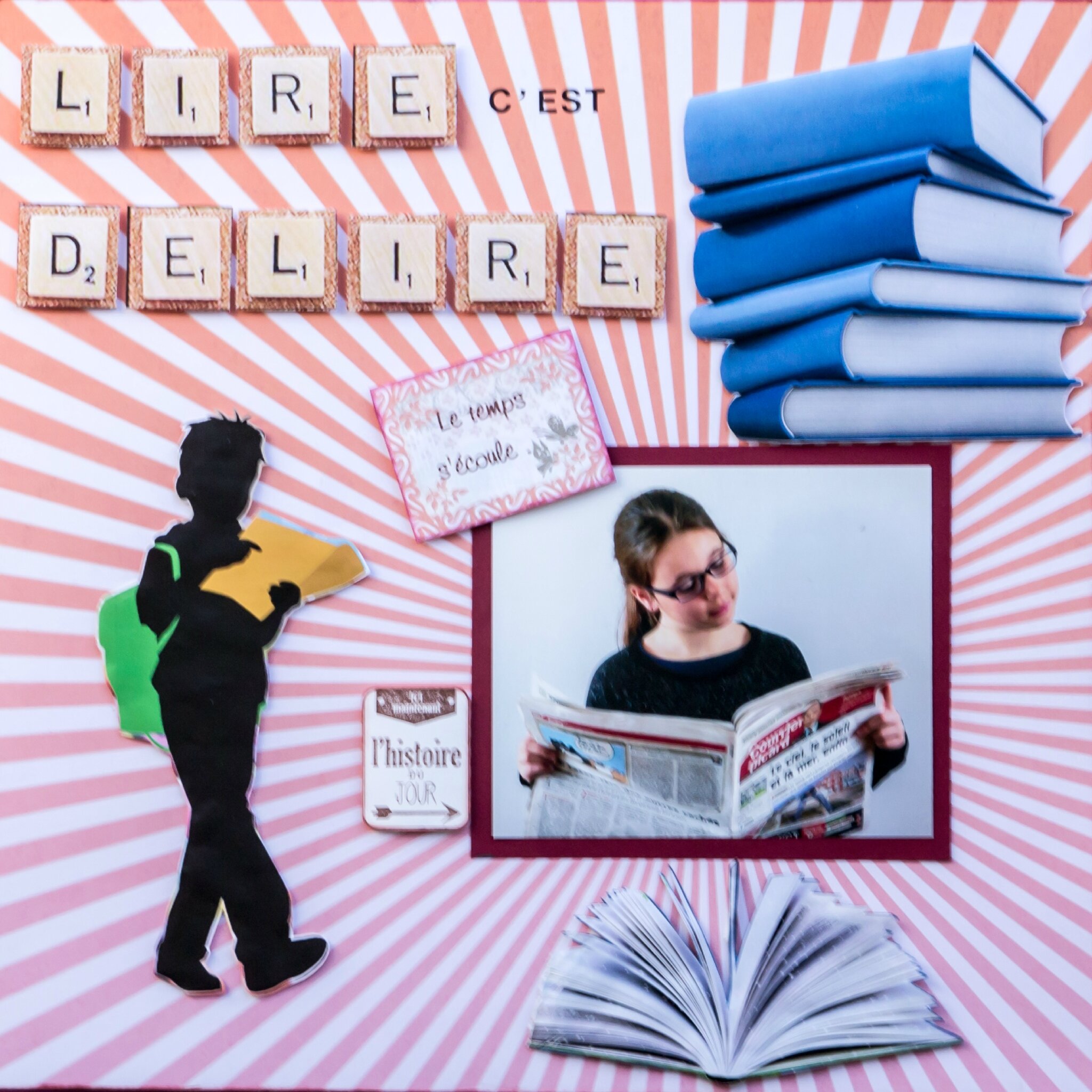 Lire La Suite En Page Suivante Lire, c'est délire - Le scrap de Danielle