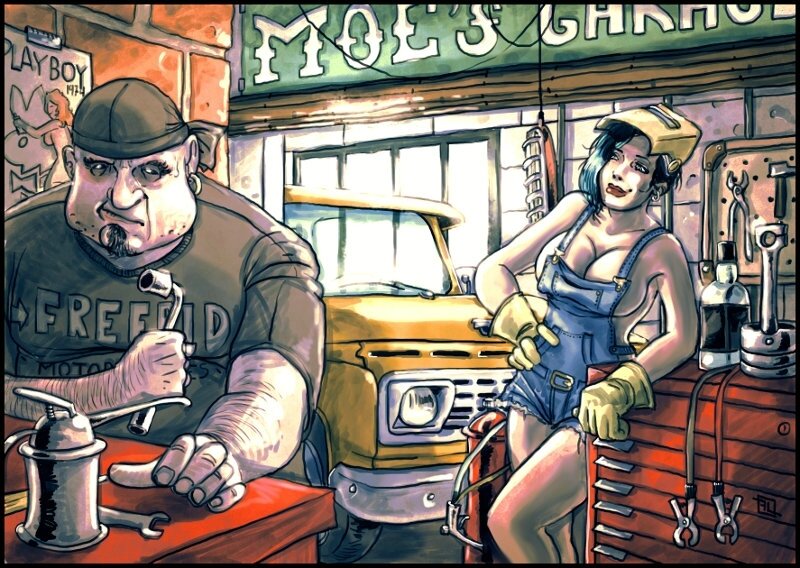 moe's garage-web