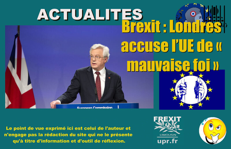ACT BREXIT MAUVAISE FOI