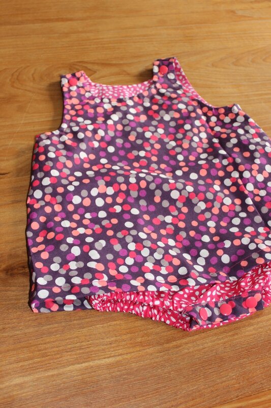 Barboteuse robe IPBB Clémentine 1