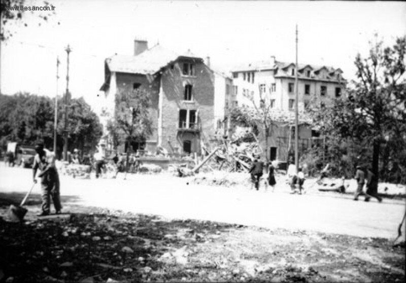 bombardements 43 hôtel d'Alsace mdlr Marcel Bidoli