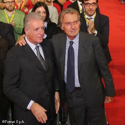 2014-octobre-Luca di Montezemolo et Piero Ferrari