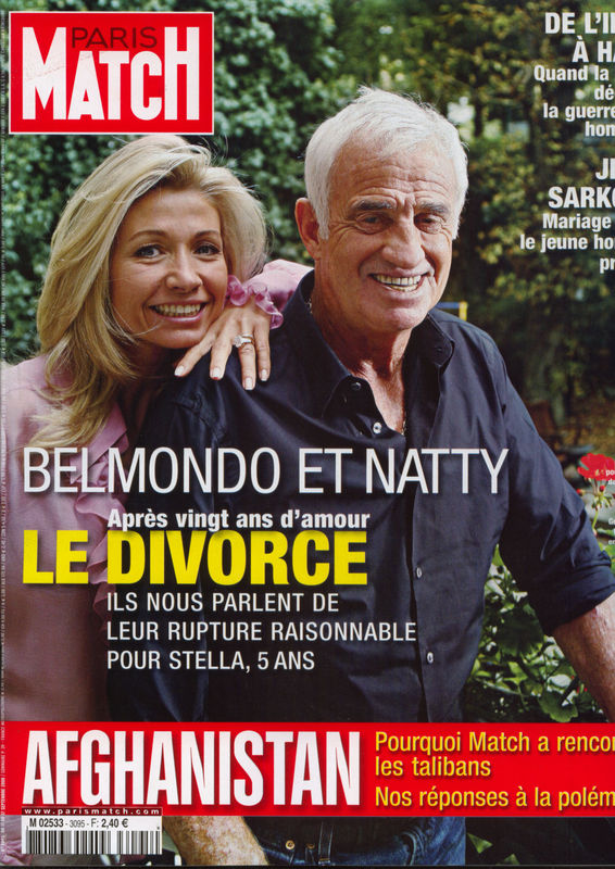 Couverture magazine Jean Paul Belmondo Souvenirs d étoiles