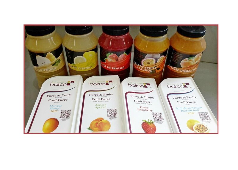 sorbets aux purées de fruits1
