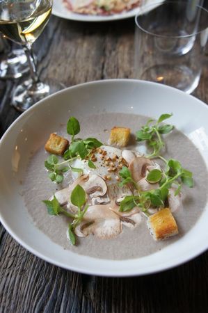 champignon oeuf de poule