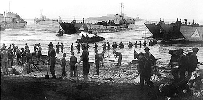 1943-debarquement en Sicile