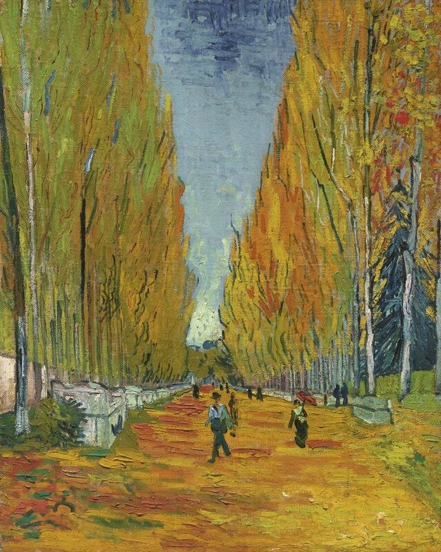 Vincent van Gogh (1853 - 1890), L’Allée des Alyscamps