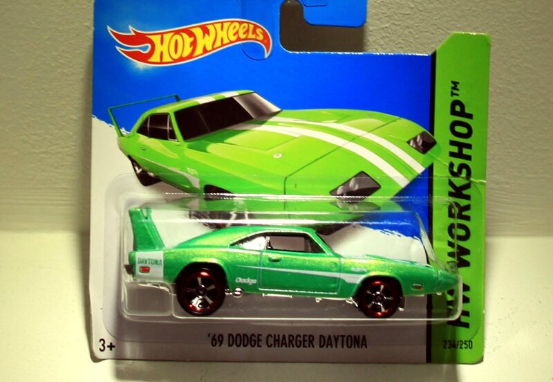 Dodge charger daytona de 1969 (2014)(Hotwheels)