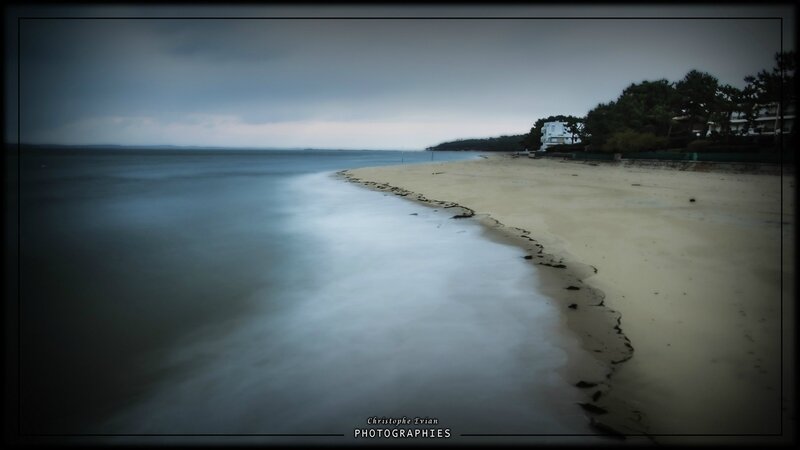 Le Bassin D Arcachon En Hiver Image In