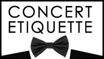 concert etiquette