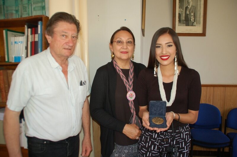 présentation de la médaille de Bioule