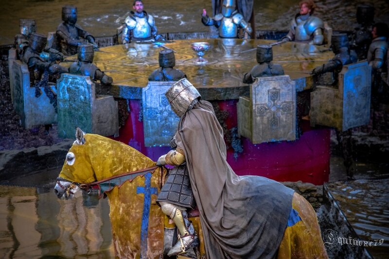 legende arthur Chevaliers de la Table Ronde, le siège Périlleux puy du fou (1)