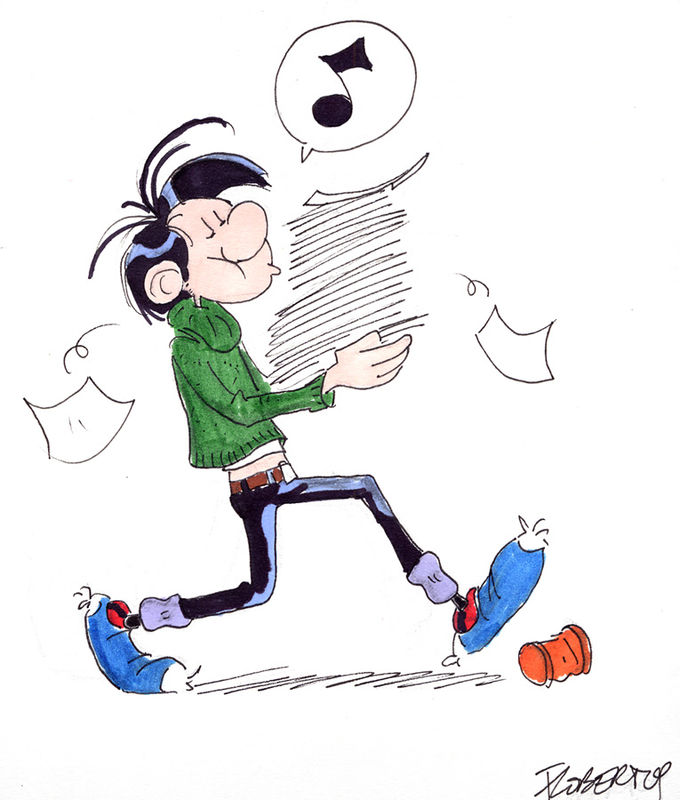 Gaston Y A Le Téléphon Qui Son Gaston y a l'téléphon qui son' - Flobert