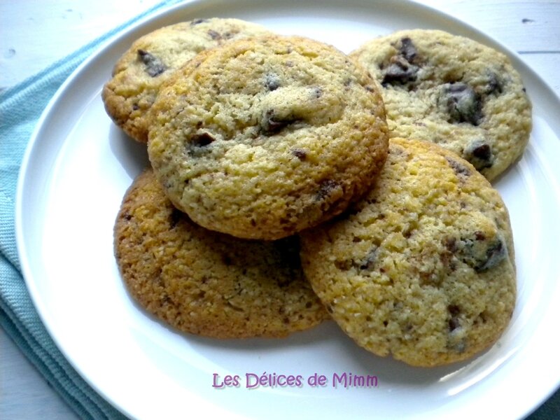 Cookies simplissimes au chocolat 5