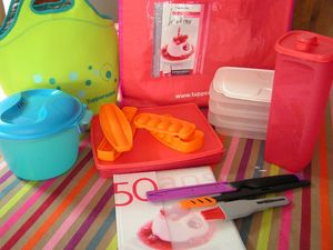 sushis party Tupperware