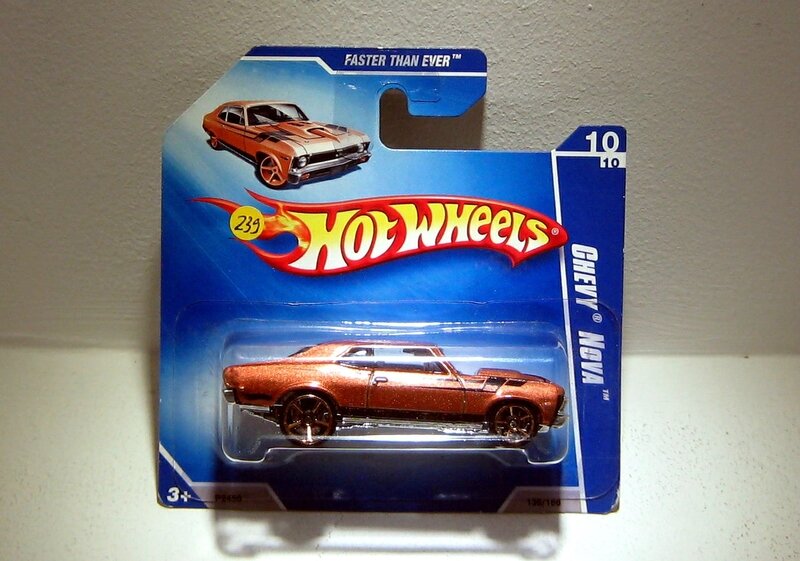 Chevrolet chevi nova de 1968 (Hotwheels)