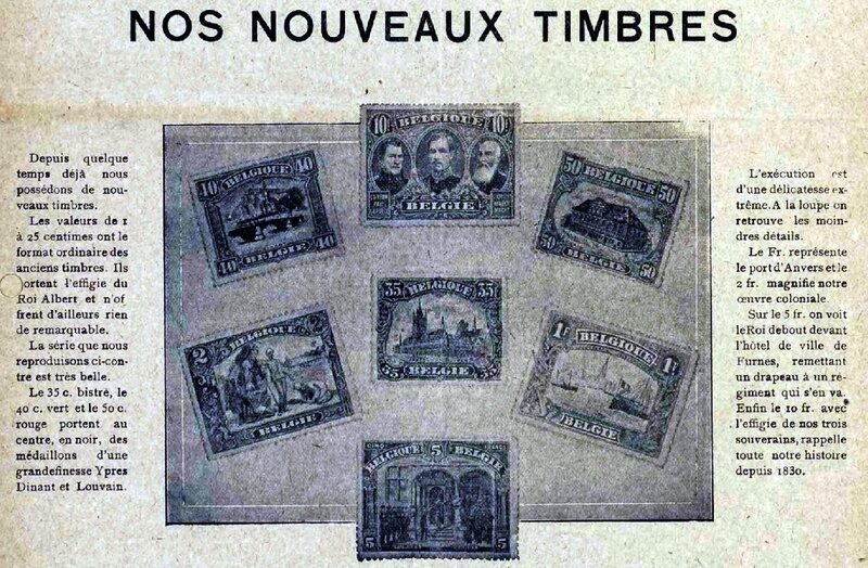 timbres belges