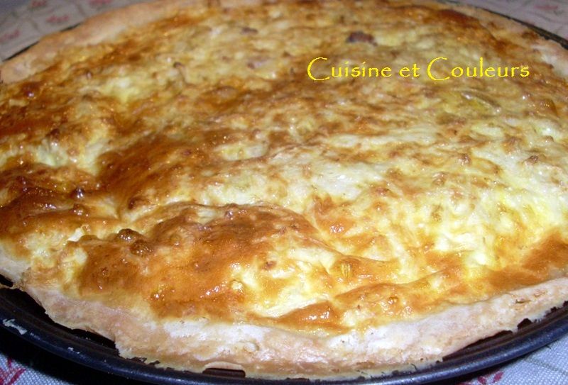 Quiche à la choucroute & au haddock Cuisine et Couleurs