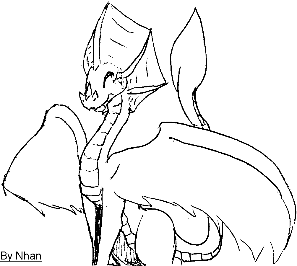 Retard de feuille Dessins de Misha By Nhan o