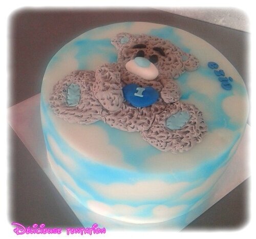 gateau ourson teddy 16