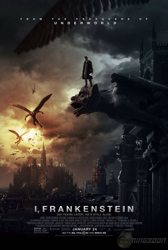 Affiche I, FRANKENSTEIN (2014)
