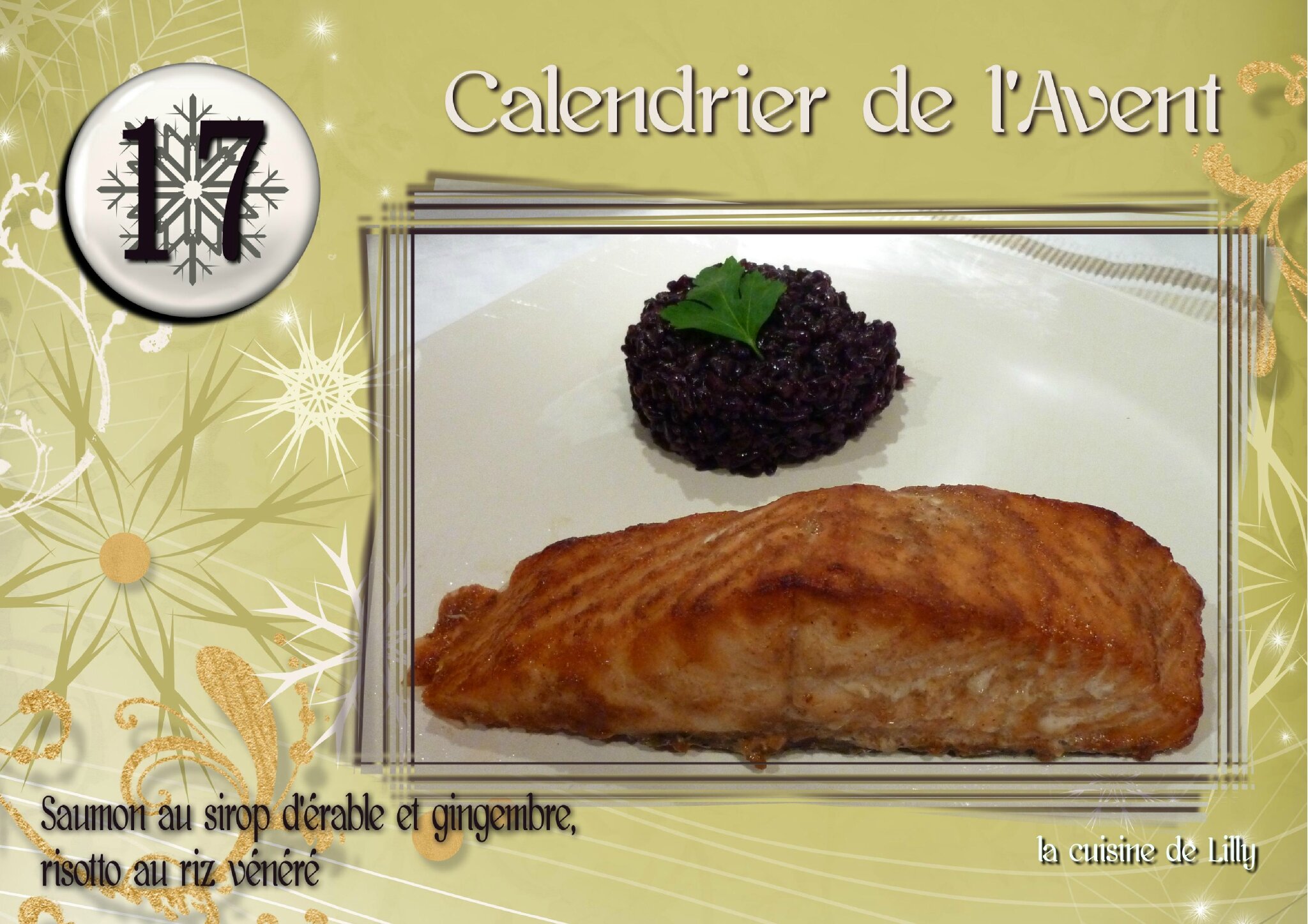 Calendrier de l'Avent : 17 décembre - La cuisine de Lilly