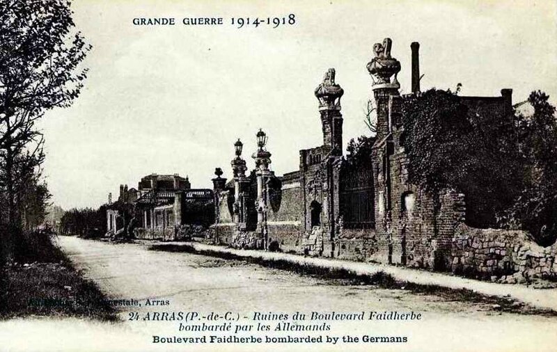 Arras ruines Bd Faidherbe