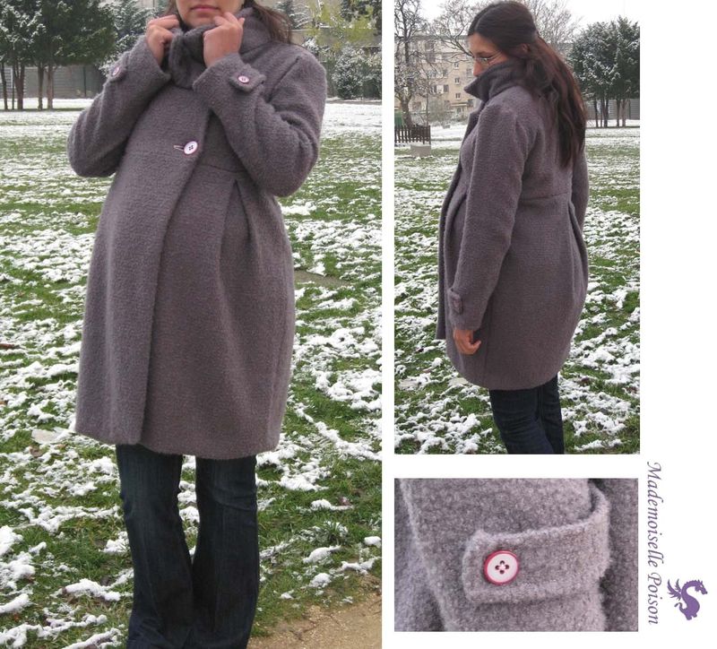 manteau femme enceinte