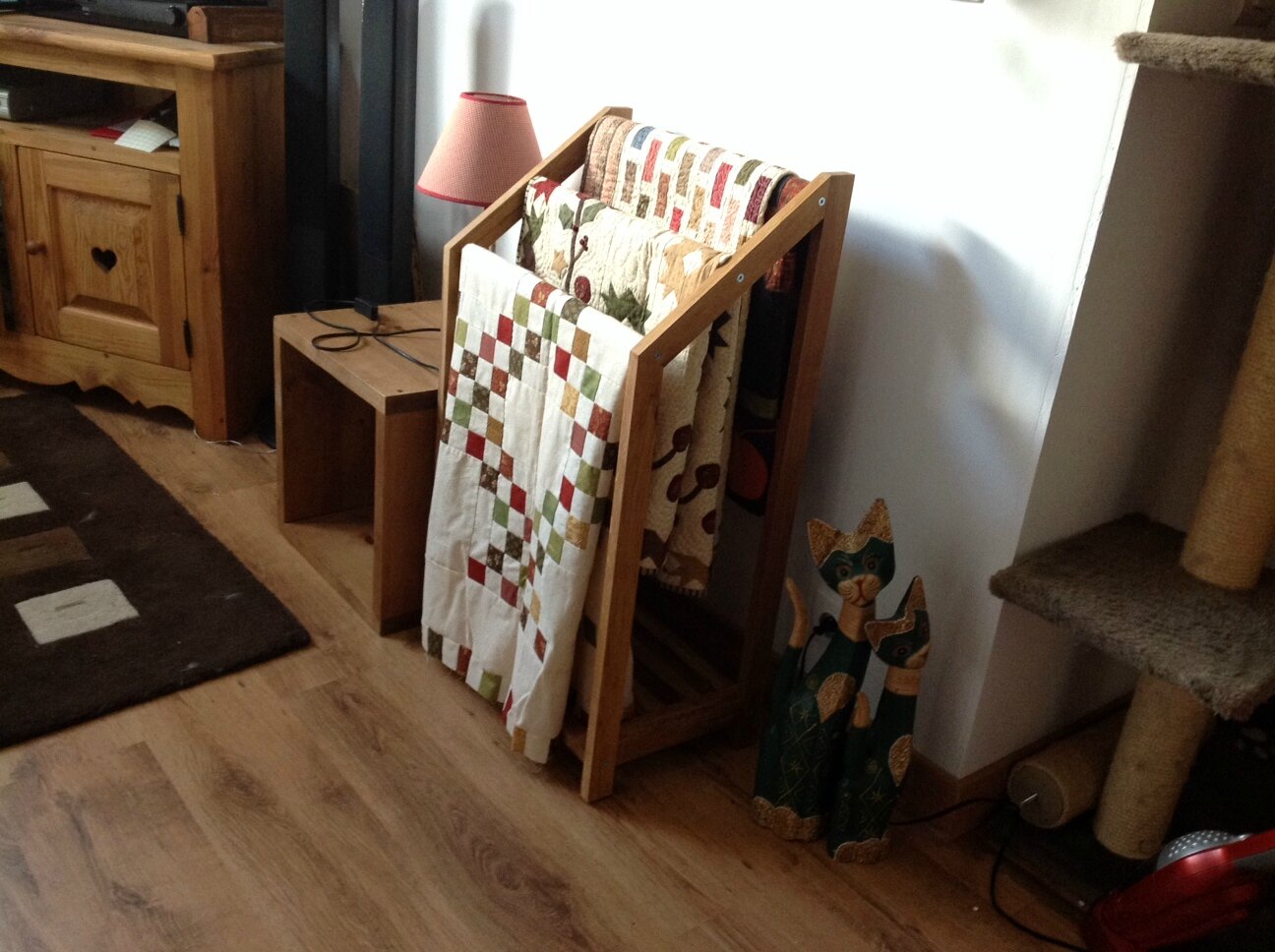 Quilt rack ma corbeille à ouvrages
