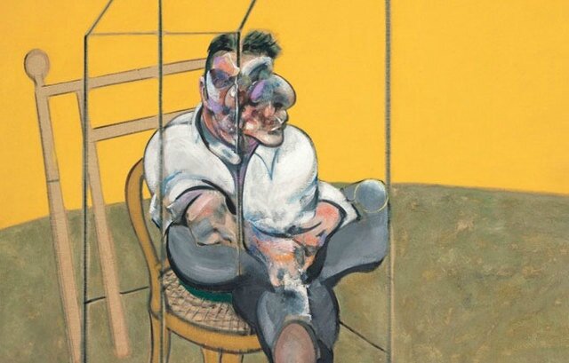 Картинки по запросу Three Studies of Lucian Freud”, un triptic de Francis Bacon