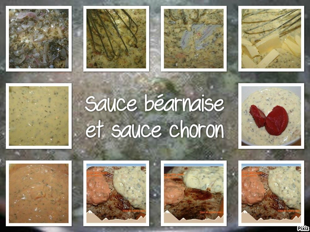 Entrecôtes sauce béarnaise et sauce choron Tous en cuisine avec