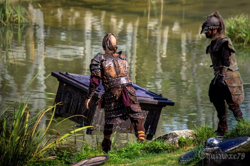 Les Vikings à Noirmoutier – Les moines de Saint Philibert abandonnent les Conches des Normands Puy du Fou(5)
